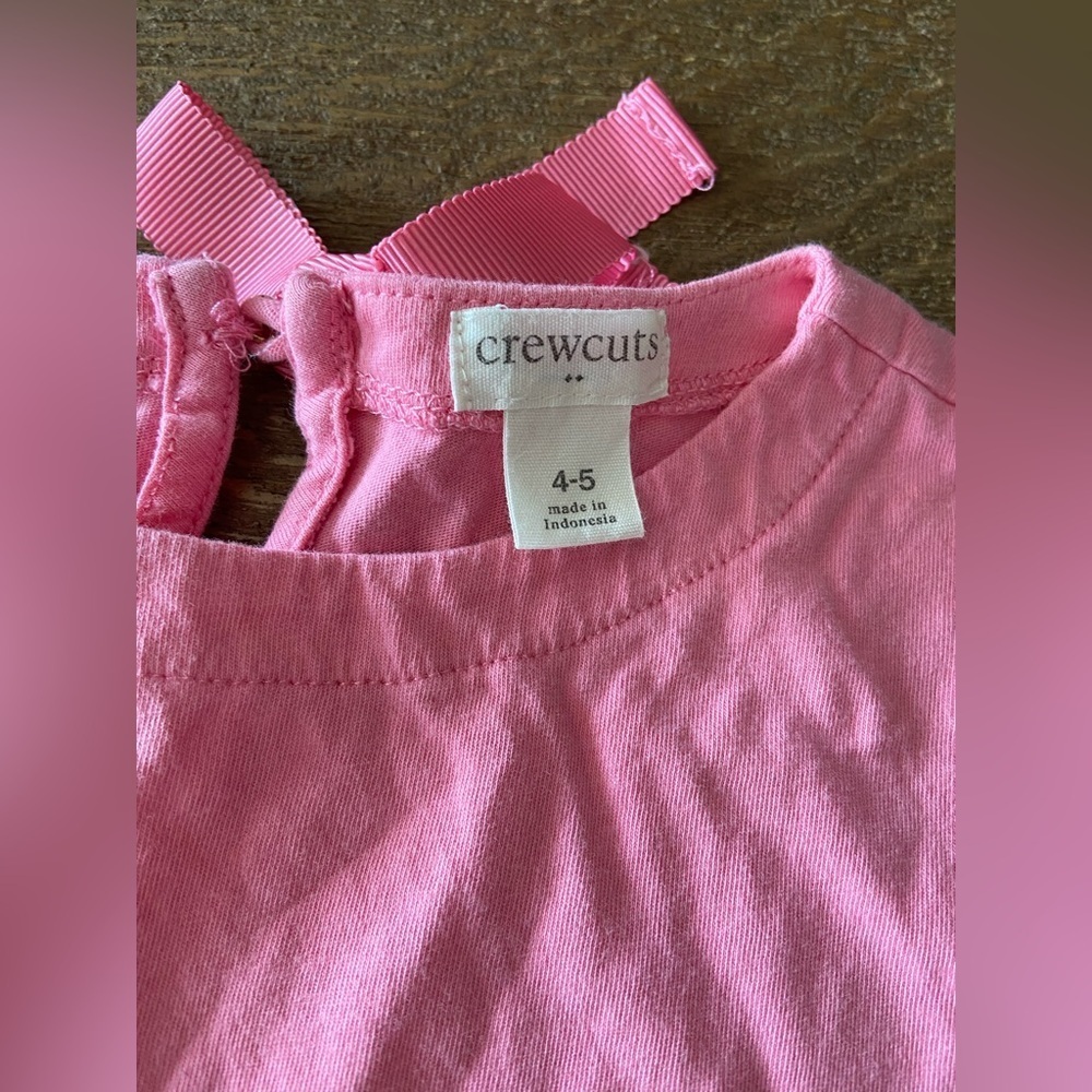 Crewcuts Pink Peplum Top - Picture 2 of 3